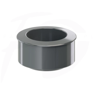 Redukcja rury spustowej PVC 90/63 firmy KROP kolor grafit